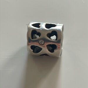 Pandora Sterling Silver Heart Charm